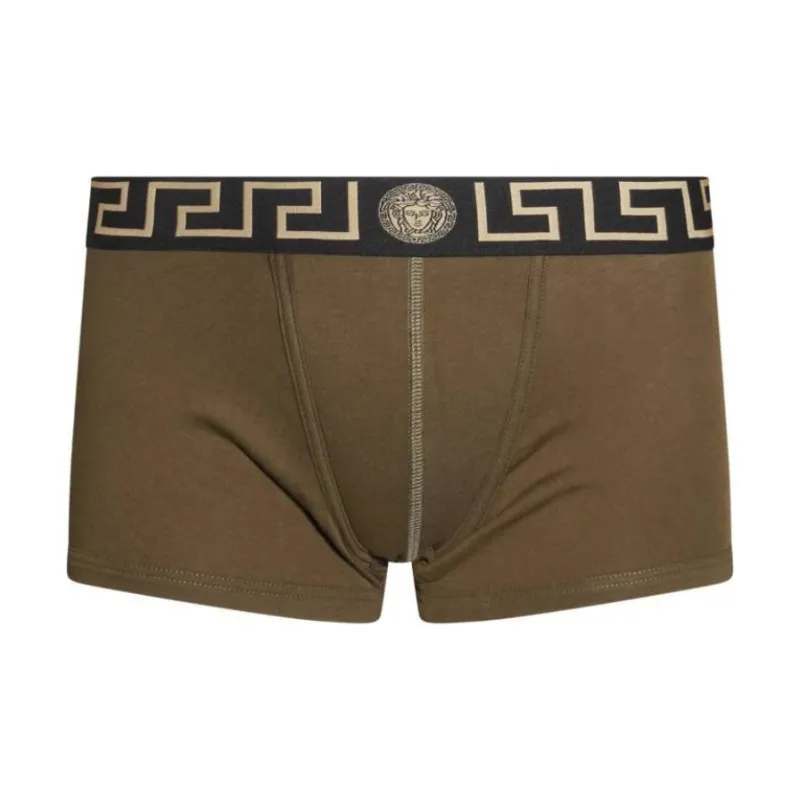 VERSACE Greca Border Stretched Boxer Briefs-0