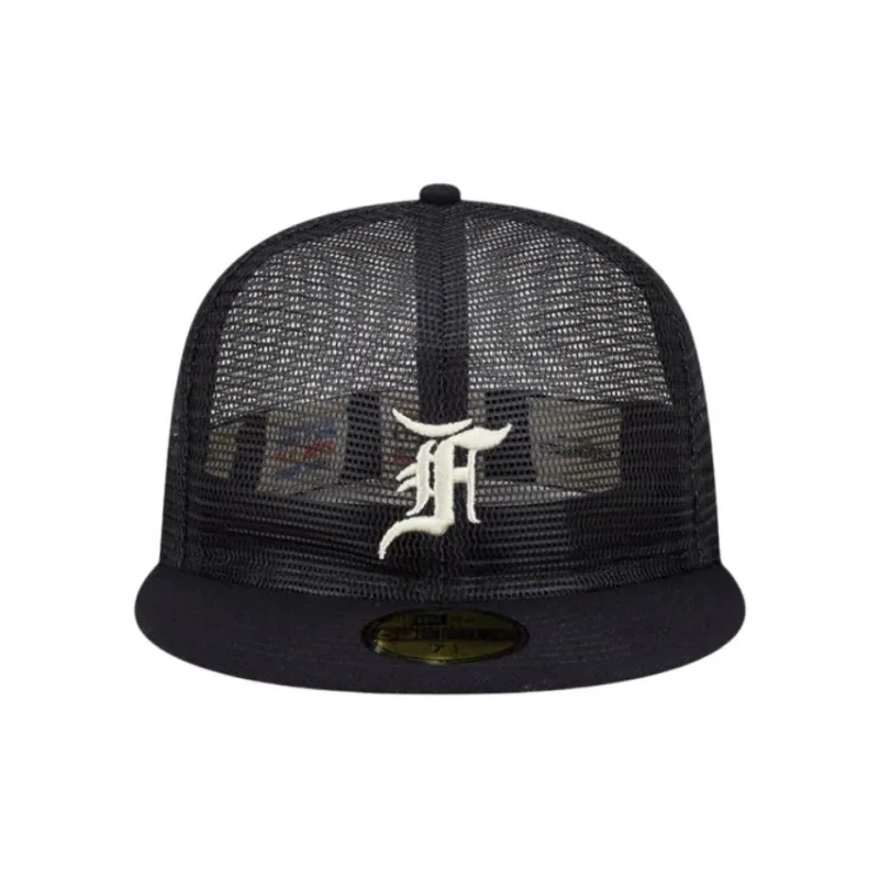 New Era Cotton Baseball Caps Unisex Dark Blue-2