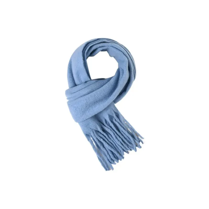 PISHUSHU Knit Scarves Unisex-1