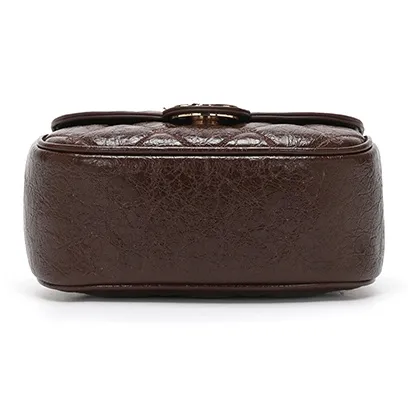 BETTINA VIVIAN PU Saddle Bag Handbag Shoulder Bag Regular Women's Brown-6
