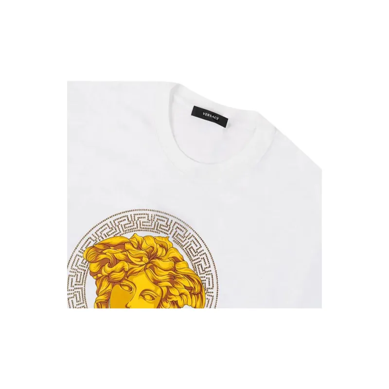 VERSACE Medusa Logo T Shirt-7