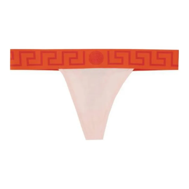 VERSACE Greca Border Stretched Thong-1