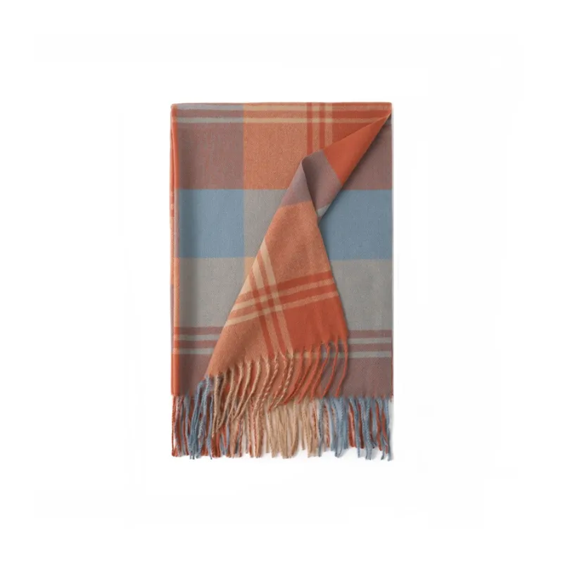 FREE RABBITⅡ Fall And Winter British Versatile Warm Cold Resistant Shawl Scarf Unisex-7