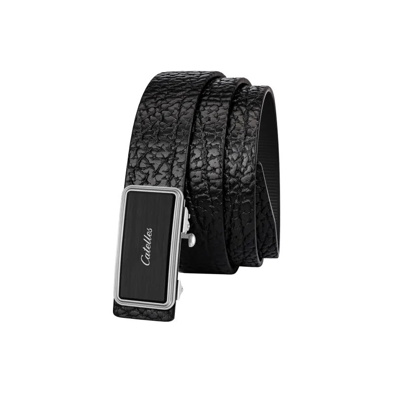 CATELLES Top Grain Cow Leather Leather Belts Men's 3.5cm-1