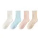 Raw White+Light Blue+Pink+Khaki