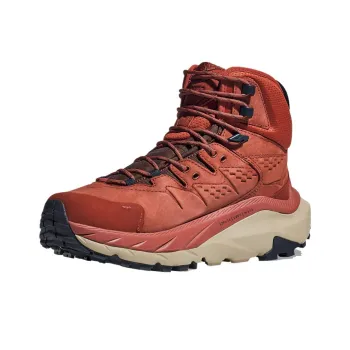 HOKA ONE ONE Kaha 2 Hiking / Trekking Shoes Unisex Mid-Top Rusty Red