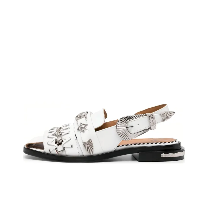 Toga Pulla Embellished Slingback Sandals-0