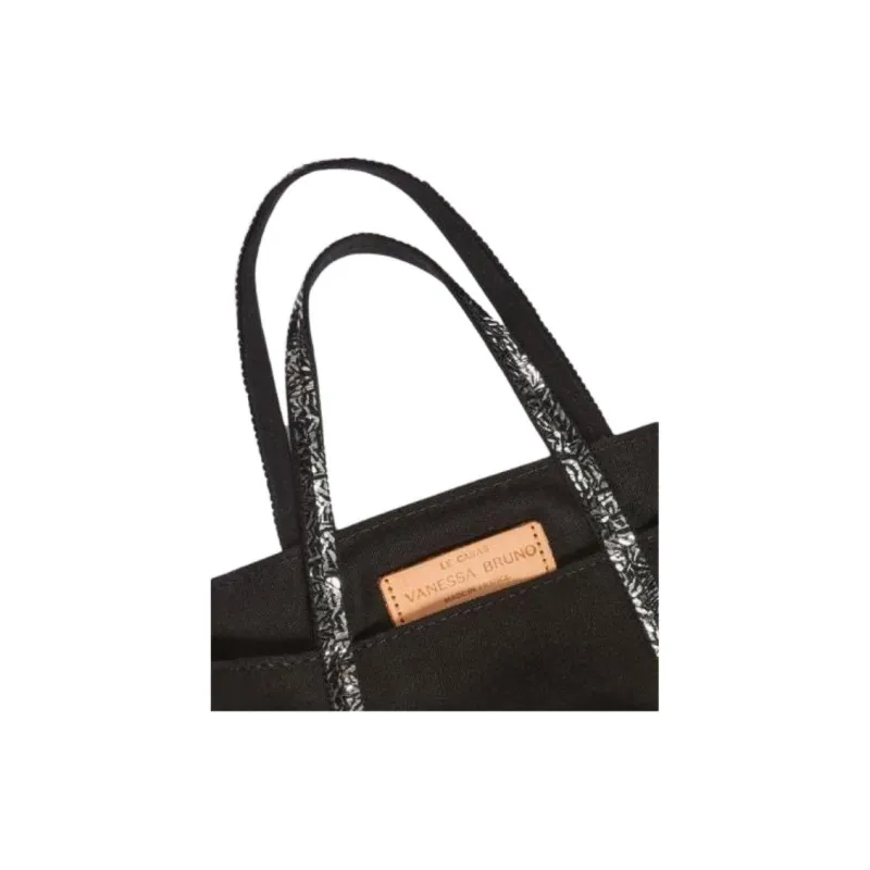 Vanessa Bruno Cotton Shoulder Bag, Crossbody Bag, Handbag Trumpets Women's Black-2