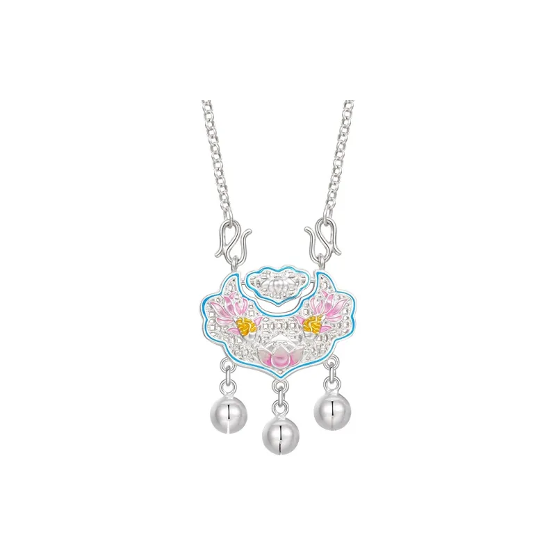 Zhenhui Silver S999 Necklaces Women's-0