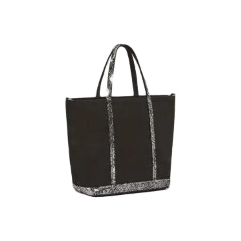 Vanessa Bruno Cotton Shoulder Bag, Crossbody Bag, Handbag Trumpets Women's Black-1