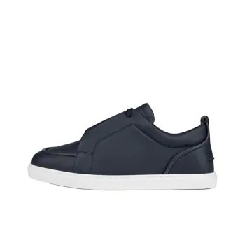 CL LUBOTING Jimmy Low Top Skateboard Shoes Men's Blue
