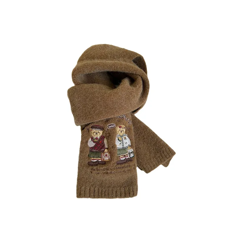 VIVIWELL Knit Scarves Unisex-3