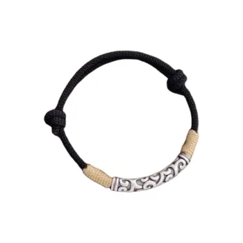 Stone Edge Poly 999 Fine Silver Bracelets Unisex
