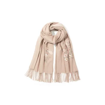 Shanghai Story Sheep Wool Knit Scarves Women's 3 Colors Available For Selection
