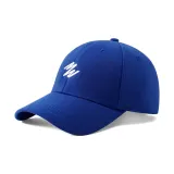 [Klein Blue Hard Top]Faux Cashmere White MN Embroidery