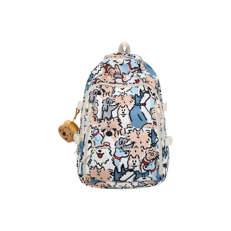 Xuan Xi Nylon Backpack Regular Unisex White-5