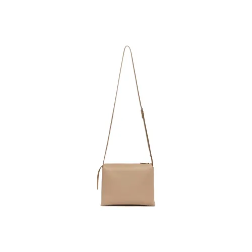 THE ROW Nu Twin Leather Crossbody Bag, Shoulder Bag Regular Women's Beige