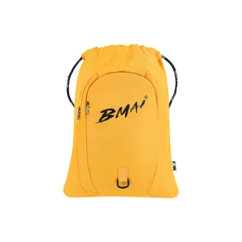 BMAI Polyester Backpack Unisex Ginkgo Yellow