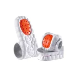White Gray[2 Pack]Soft Rebound Comfortable | Antibacterial Odor-Resistant
