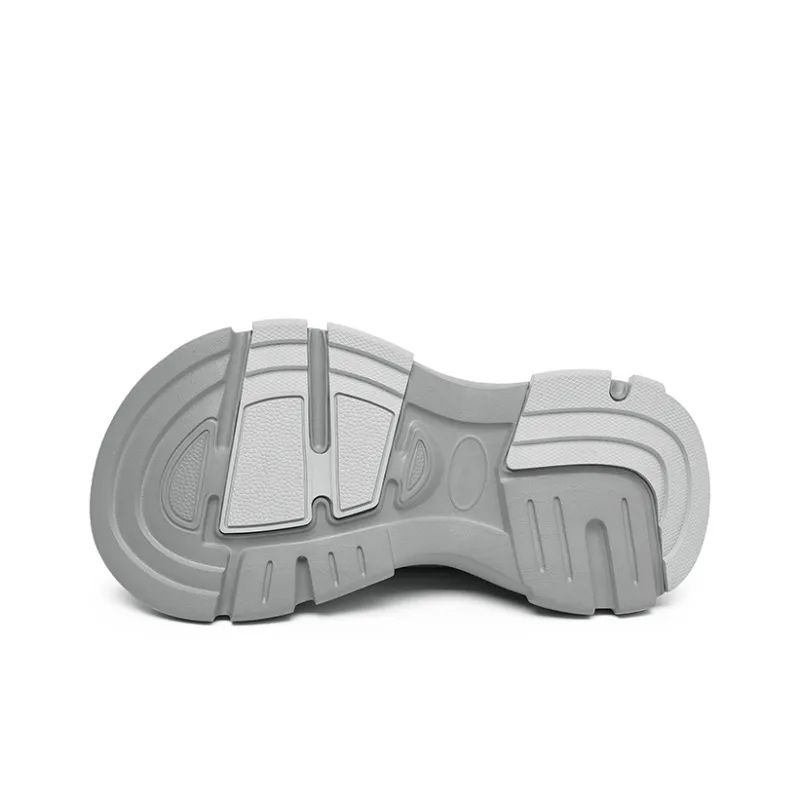Angelmi Durable Warm Low Top Casual Shoes Unisex Gray Cotton-4