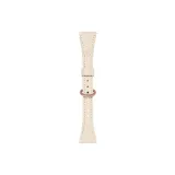 Ecru Rose Gold Buckle-Horseshoe Buckle Small Round Pendant Belt