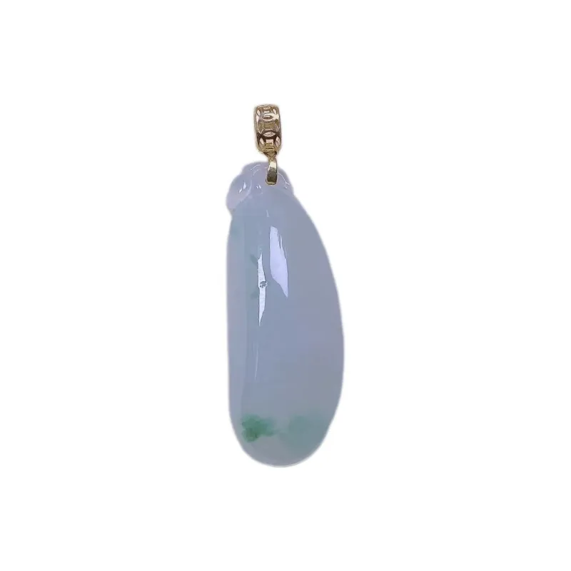 PUPAN Ice Glutinous Jadeite Pendants Women's-0