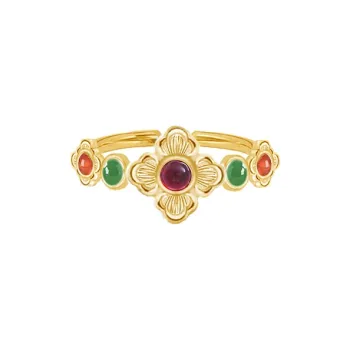 Masw Chinese Traditional Style Luxury Niche Elegance Rings Women's