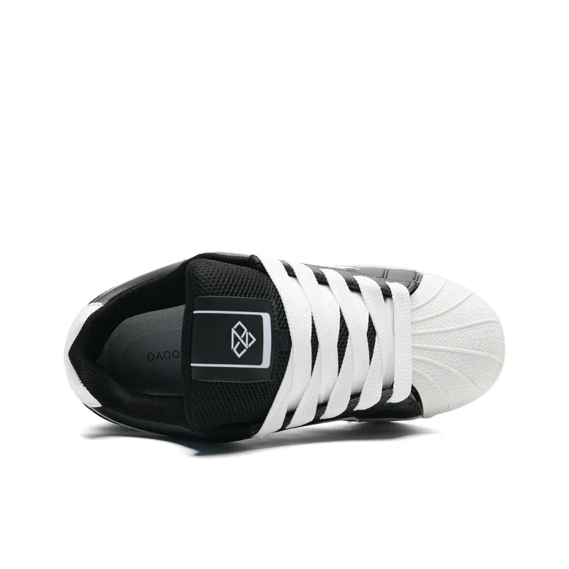 OAOQ Wear-resistant And Lightweight Low-Top Skateboard Shoes Unisex Box-27