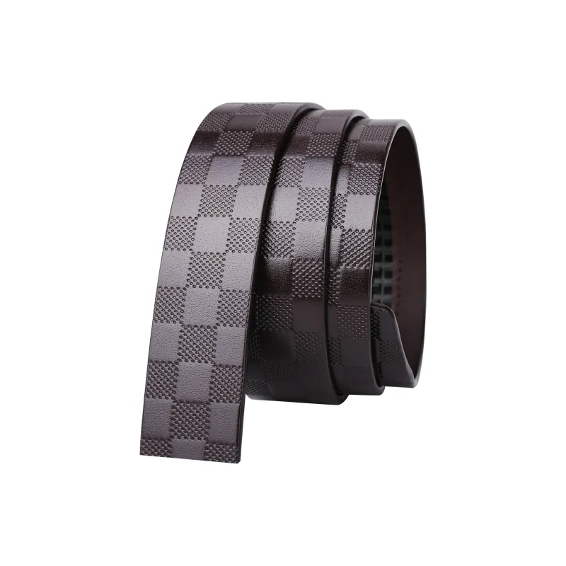 CATELLES Top Grain Cow Leather Headless Belt Men's 3/3.5/3.8CM-2