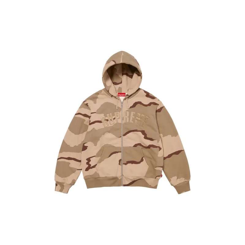 Supreme Arc Thermal Zip Up Hooded Sweatshirt - Cheap Future4kids  