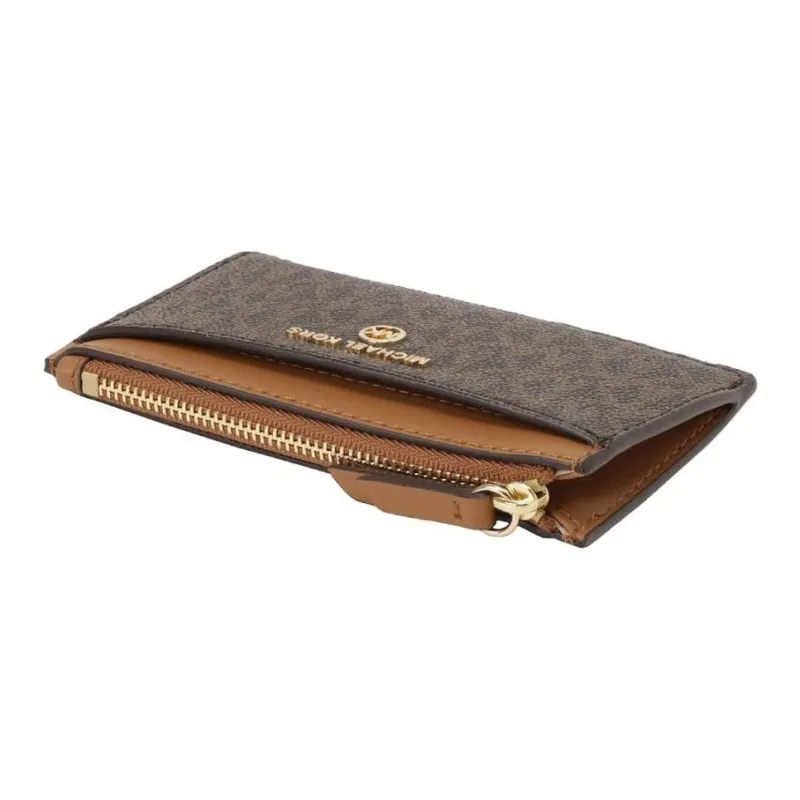MICHAEL KORS Leather Wallet Women's Brown-2
