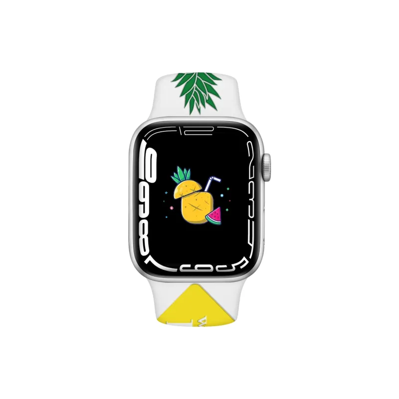 ZHENGGUANG Apple Compatibility Watch Band Silicone Material-2
