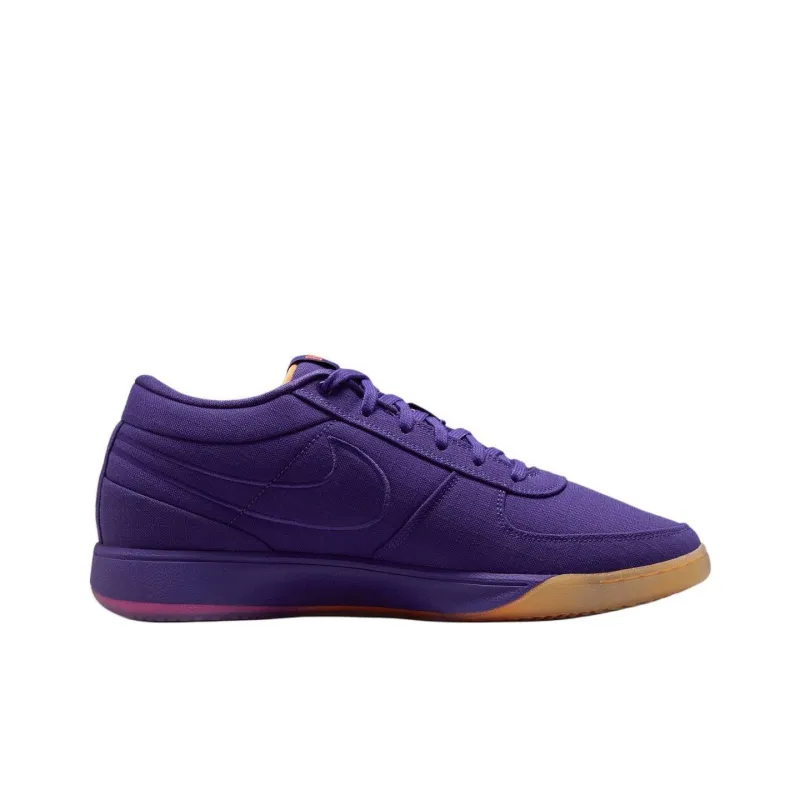 Nike Book 1 Anti Slip Wear Resistant Low Top Basketball Shoes Unisex Purple-1