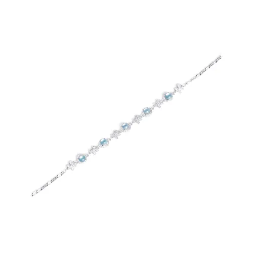 Clear Snow Ice Type Jadeite Bracelets Women's