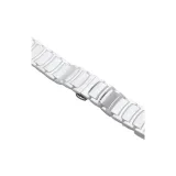 White-Crescent Ceramic Strap