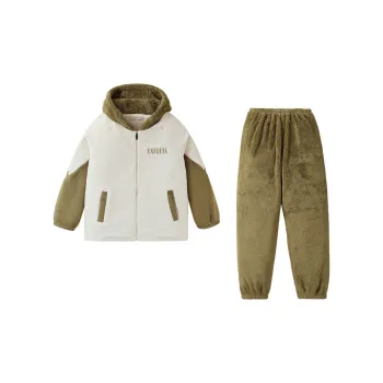 QINZUIMAO Pajama Set Women's Deep Sprout Green