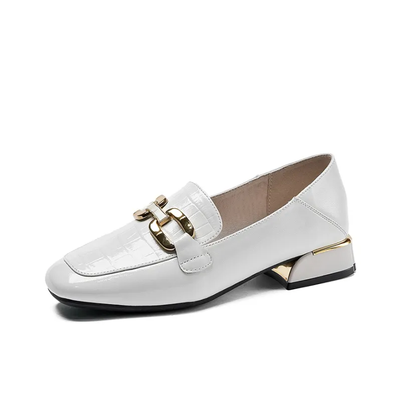 Guci Tianlun Loafers Women's Black-4