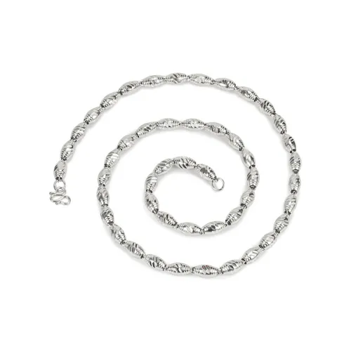 BKBU 990 Foot Silver Necklaces Unisex