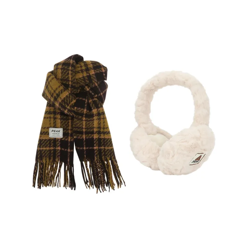 PEAK Knit Scarves Unisex-7