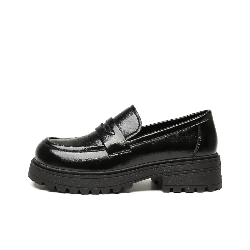 DUSTO Loafers Women's Black/Beige/Coffee-0