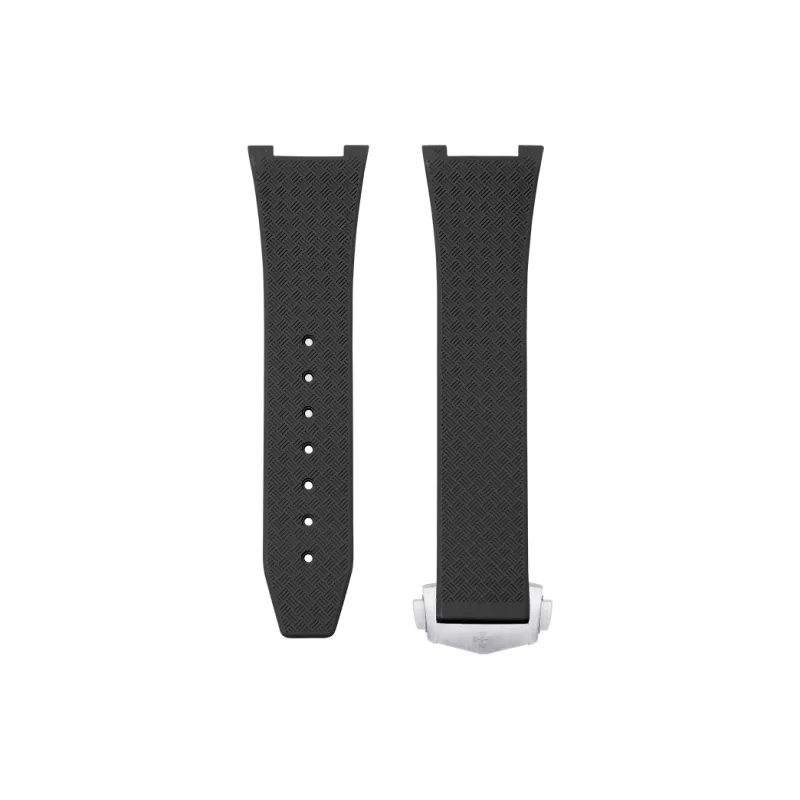 VAGENARI Watch Bands Watch Bands Rubber Strap Compatibility For OMEGA Constellation Collection 41mm Buckle Style Unisex-2