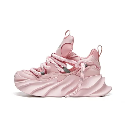 XMZY Breathable Lightweight Height Increasing Low Top Chunky Sneakers Women's