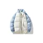 Beige Apricot/Light Blue