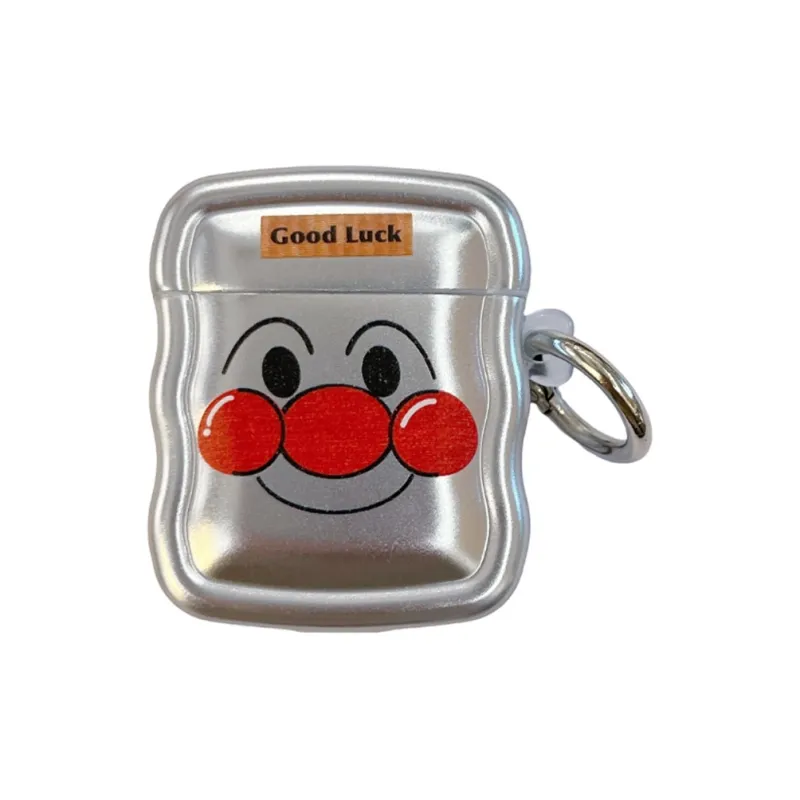 Kona Chun Compatibility With AirPods 1/2/3 TPU Ins Quirky Cute Red Nose Meme Fully Enclosed Headphone Cases-2