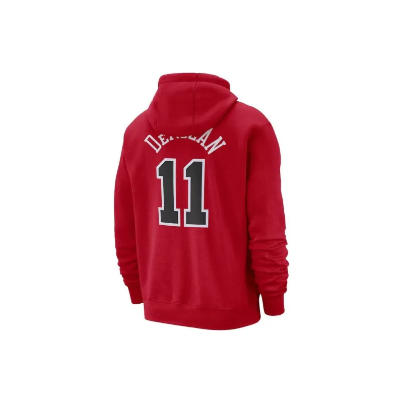 Nike NBA Chicago Bulls Demar Derozan Essential Fleece Pullover Hoodie-1