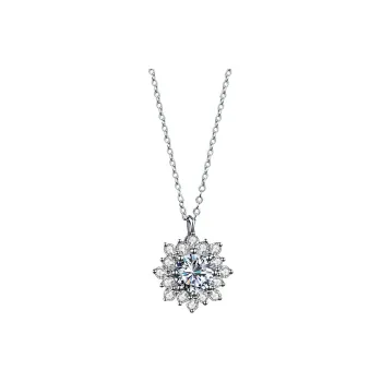 Lockstarfy Moissanite Necklaces Women's