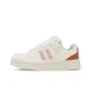 White with Pink Stripes
