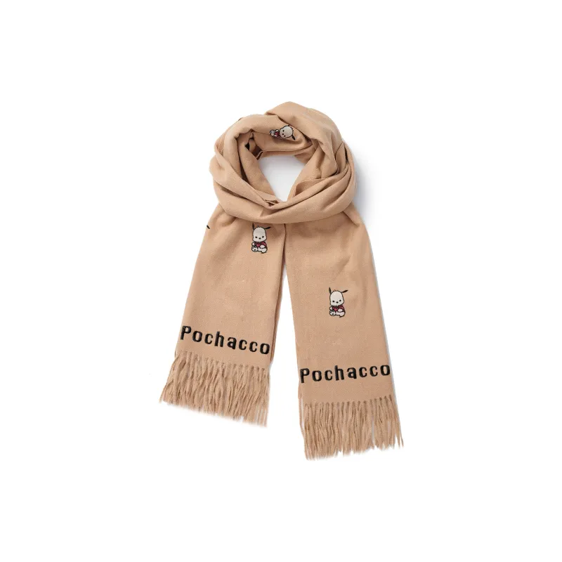 Sanrio Pacha Dogs Knit Scarves Women's-0