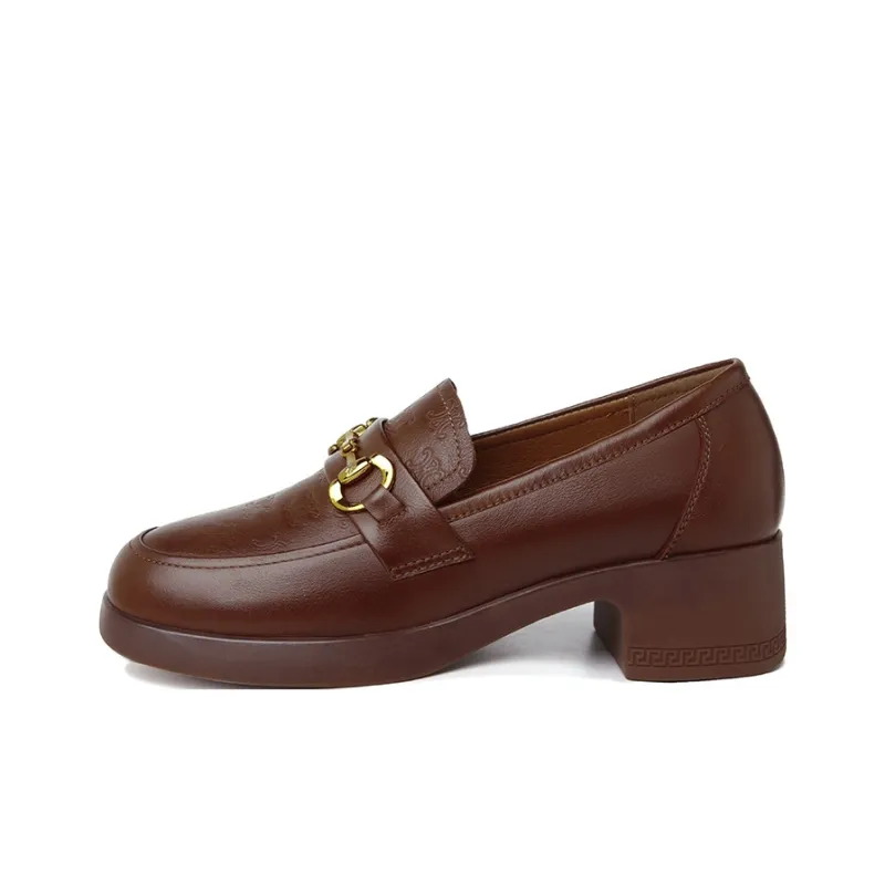 Guci Tianlun Loafers 4.5 Women's-4