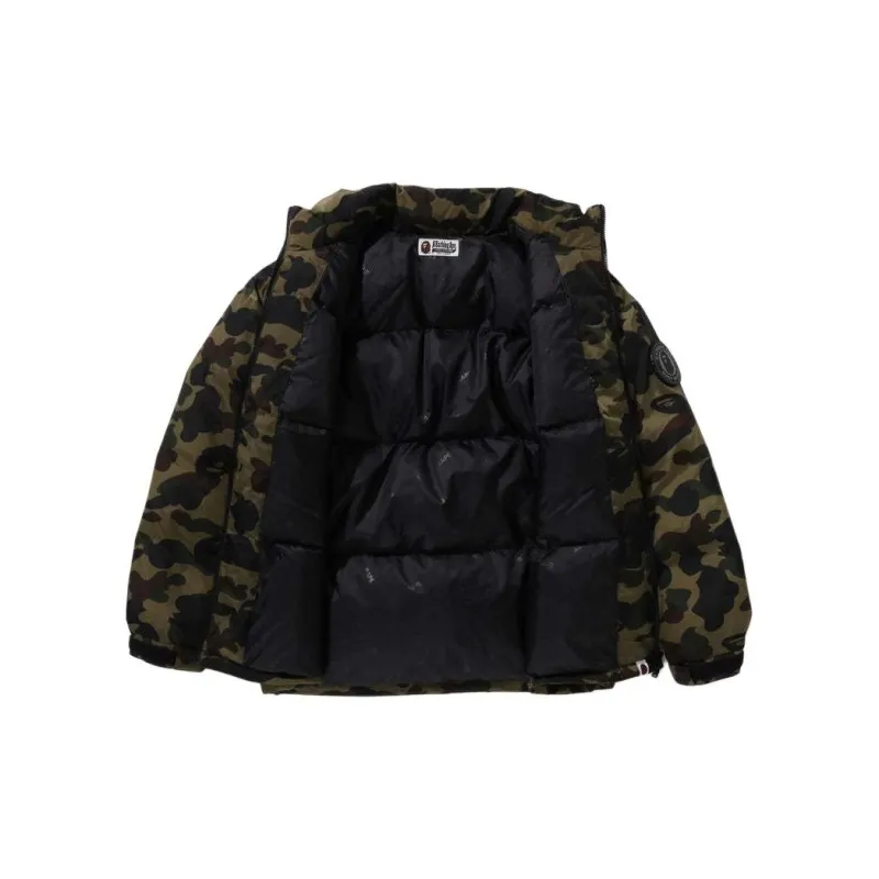 A BATHING APE 1st Camo Reversible Down Jacket-2